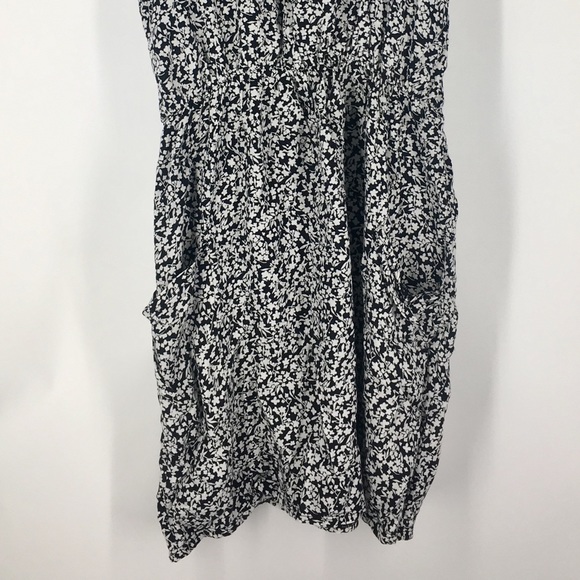 NEEDLE & THREAD Black White Floral Dress Size L - Picture 4 of 8